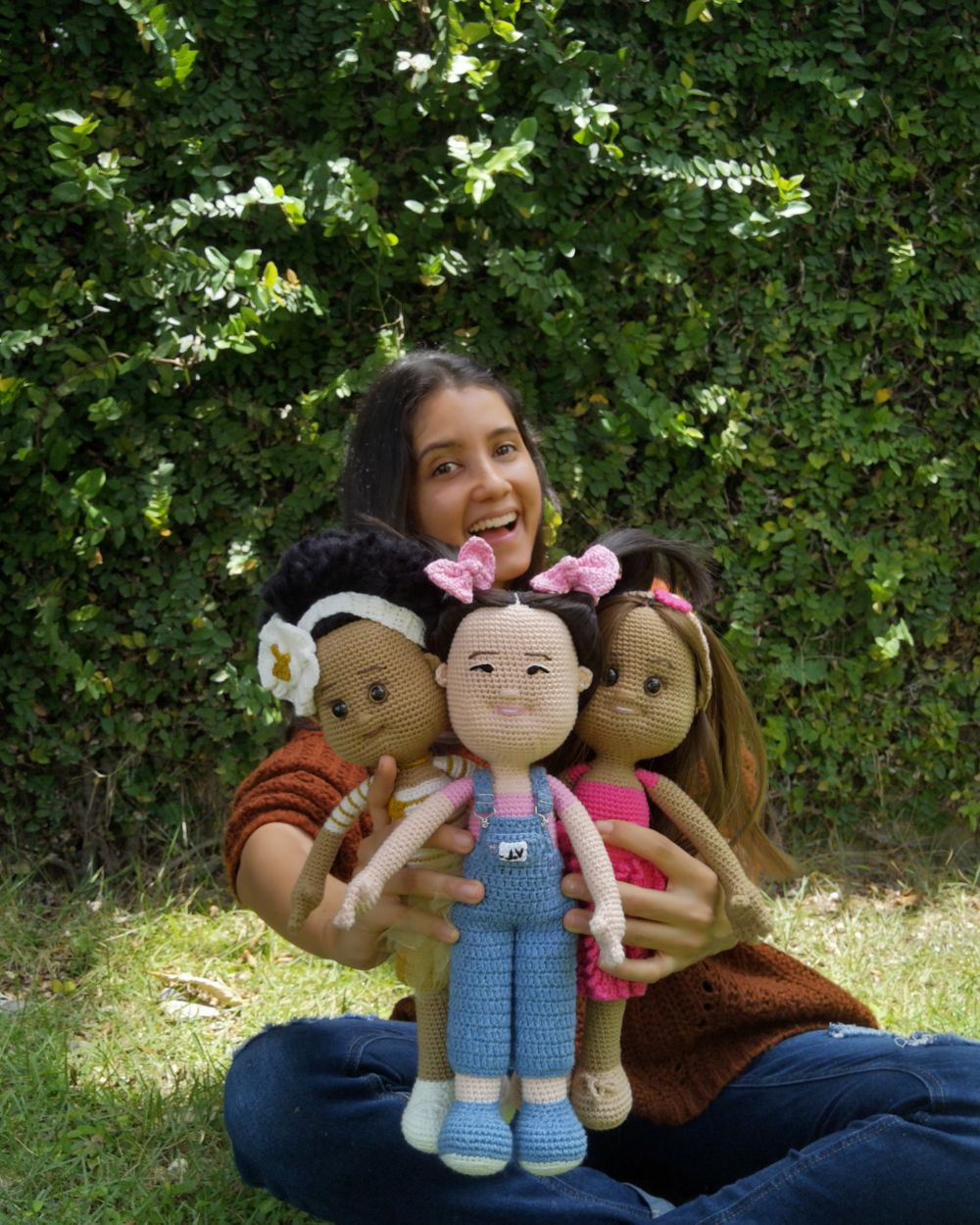 Fransheska con sus amigurumis